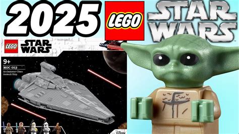 LEGO Star Wars 2025 sets revealed, including buildable Grogu。